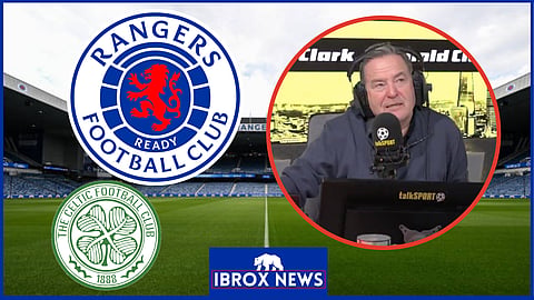 Jeff Stelling has slaughtered Rangers and Celtic.