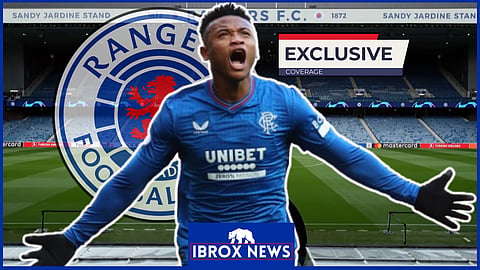 Oscar Cortes impressed at Rangers before his injury