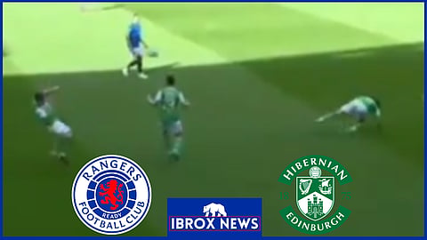 Pat McAfee reacted to the incident that happened in the Rangers v Hibernian game