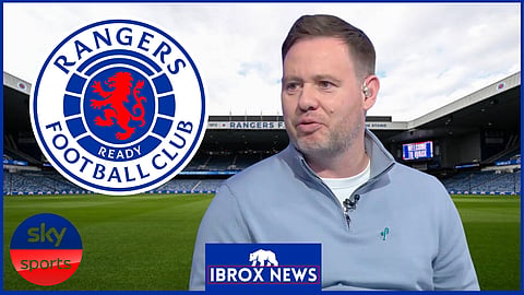 Michael Beale has discussed his time at Rangers. [Photo credit: Sky Sports]