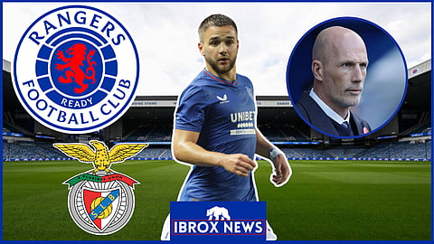 Rangers star Nicolas Raskin struggled to make an impact off the bench against Benfica
