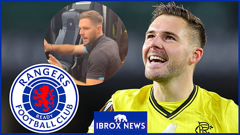 Jack Butland went out of his way to thank Rangers fans at Dens Park [@TuesdayRitchie via X]
