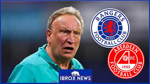 Neil Warnock's first Aberdeen match was against Rangers 