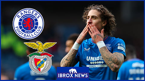 Fabio Silva is on loan at Rangers from Wolves
