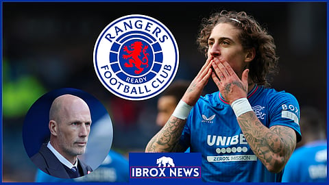 Fabio Silva is on loan at Rangers from Wolves