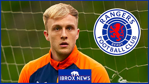 Robby McCrorie played second fiddle to Jack Butland at Rangers