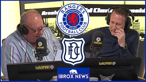 Alan Brazil and Ray Parlour reacted to Rangers news v Dundee