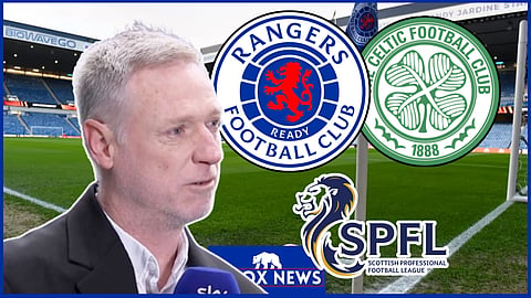 Craig Moore thinks Rangers are two hurdles from the title - Credit: Sky Sports Scotland via X