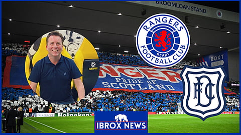 Rangers are due to face Dundee on Wednesday. [credit: David Tanner Twitter]