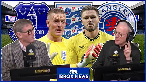 Jack Butland has got back into the frame for England at Rangers - Credit talkSPORT