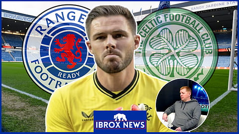 Jack Butland kept Rangers in the game against Celtic at Ibrox