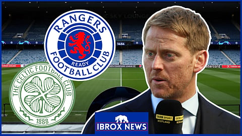 Michael Stewart reacted to Rangers vs Celtic