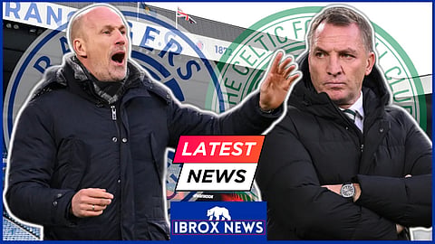 Rangers and Celtic are contesting a title race
