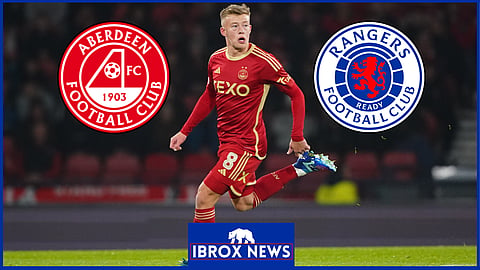 Connor Barron joined Rangers from Aberdeen