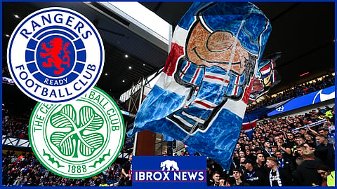 Rangers fans have been criticised for an incident against Celtic