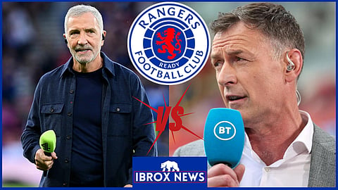 Graeme Souness has criticised Chris Sutton after Rangers v Celtic
