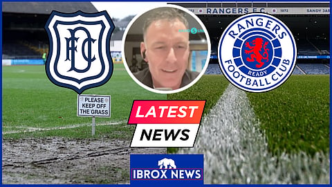 Rangers vs Dundee is again under threat - Credit: BBC 5 Live via X