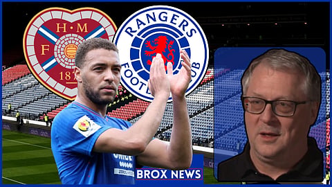 Cyriel Dessers fired Rangers to the Scottish Cup final - Credit BBC Sport Scotland via X