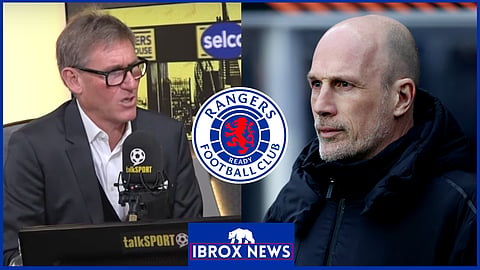 Simon Jordan offered his verdict on Rangers boss Philippe Clement. 
Credit: talkSPORT on YouTube