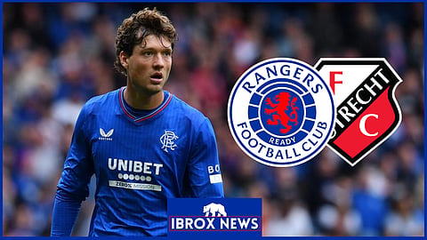 Sam Lammers was on loan at Utrecht from Rangers