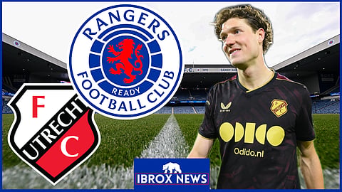 Sam Lammers was on loan at Utrecht from Rangers