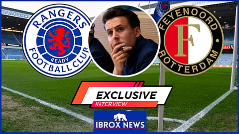 Zeb Jacobs is leaving Rangers for Feyenoord - Credit Zeb Jacobs via X