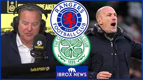 Jeff Stelling has commented on the Rangers v Celtic title battle [Credit: talkSPORT]