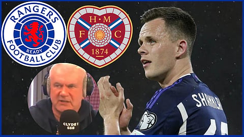 Gordon Dalziel has commented on the Lawrence Shankland to Rangers rumours [credit: Clyde 1]