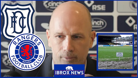 Philippe Clement has given his views ahead of the Dundee v Rangers match [credit: Rangers TV]