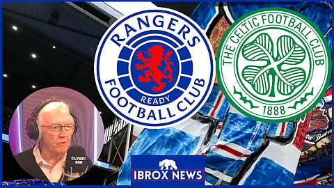 Hugh Keevins gave his thoughts on the Rangers vs Celtic match [credit: Clyde 1]