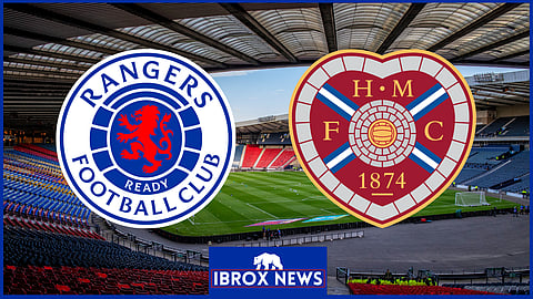Rangers face Hearts at Hampden Park in the Scottish Cup semi-final