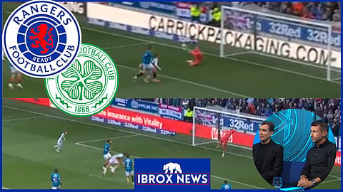 Peter Grant and Neil McCann gave their views on Rangers v Celtic [Credit: BBC Scotland]