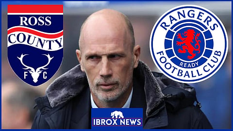 Philippe Clement's Rangers face Ross County