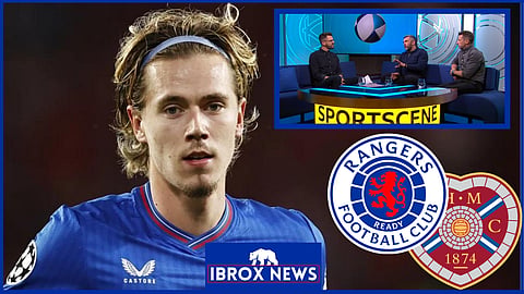 Todd Cantwell impressed for Rangers against Hearts [credit: BBC Scotland]