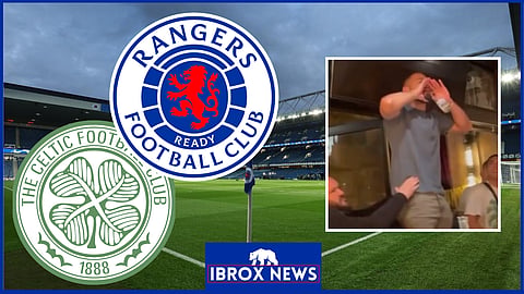 Rangers team talk sorted as Cameron Carter-Vickers, Celtic footage emerges. Credit: Fredbassett67 via X