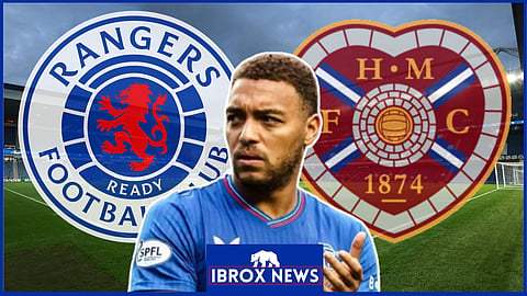 Cyriel Dessers led the line once more for Rangers against Hearts