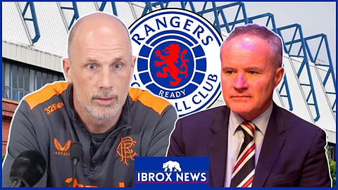 John Bennett was in charge at Rangers after James Bisgrove's exit [Credit: Rangers via X]