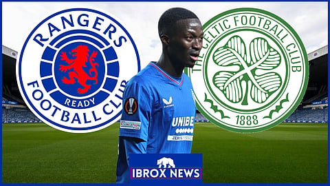 Mohamed Diomande in Rangers v Celtic
