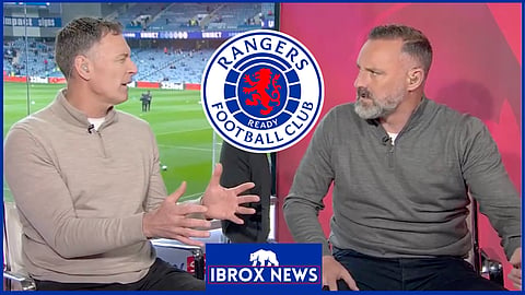 Chris Sutton and Kris Boyd discussed Rangers. 
Credit: Sky Sports Football
