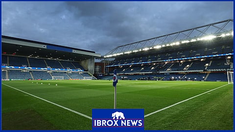 Ibrox, the home of Rangers