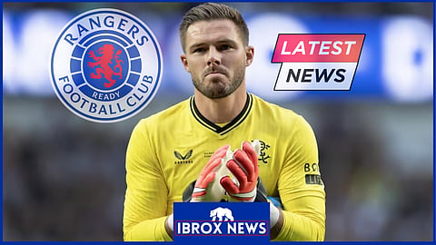 Jack Butland has been linked with a move away from Rangers