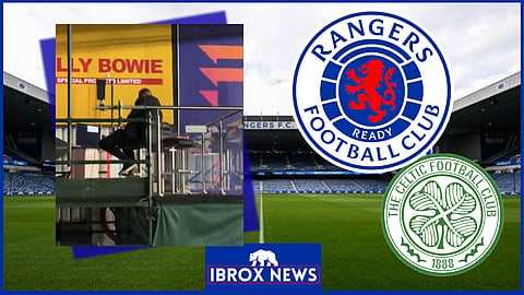 Footage has emerged of how Kris Boyd reacted when Celtic won the title. [Credit: JamieGrier88 via X]