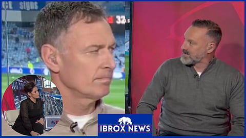 Chris Sutton and Kris Boyd were part of the Sky Sports punditry team [credit: Sky Sports]