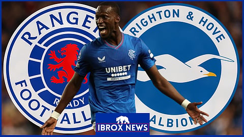 Rangers wanted to re-sign Abdallah Sima from Brighton