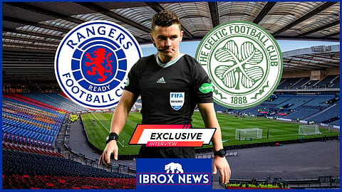 Nick Walsh took charge as Rangers lost to Celtic in the Scottish Cup final