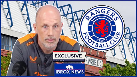 Philippe Clement needs more players in at Ibrox - Credit: Rangers via X