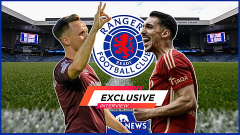 Rangers need a top-level striker - Credit Lawrence Shankland via Instagram, Bojan Miovski via X