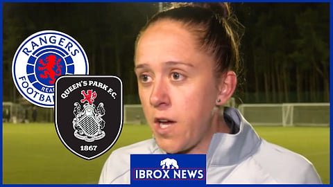 Jo Potter's Rangers Women side defeated Queen's Park 14-0 [Credit: Rangers TV]