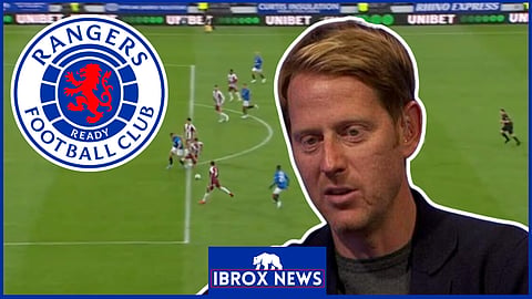 Michael Stewart reacts to Rangers controversy v St Johnstone [Credit: Premier Sports]