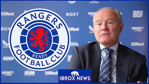 Rangers chairman John Bennett [Credit: RangersFC on X]